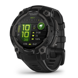 Garmin Instinct® 3 - 45mm AMOLED Black with Black Silicone Band
